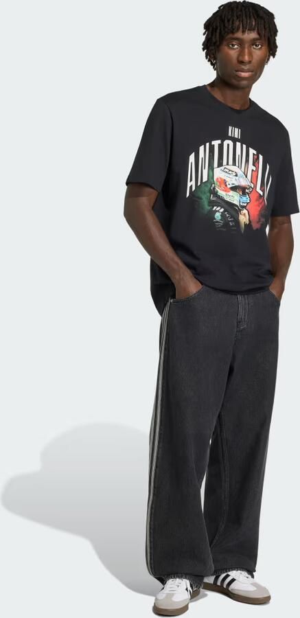 Adidas MERCEDES AMG PETRONAS FORMULA 1 TEAM KIMI ANTONELLI GRAPHIC T-SHIRT - Foto 5