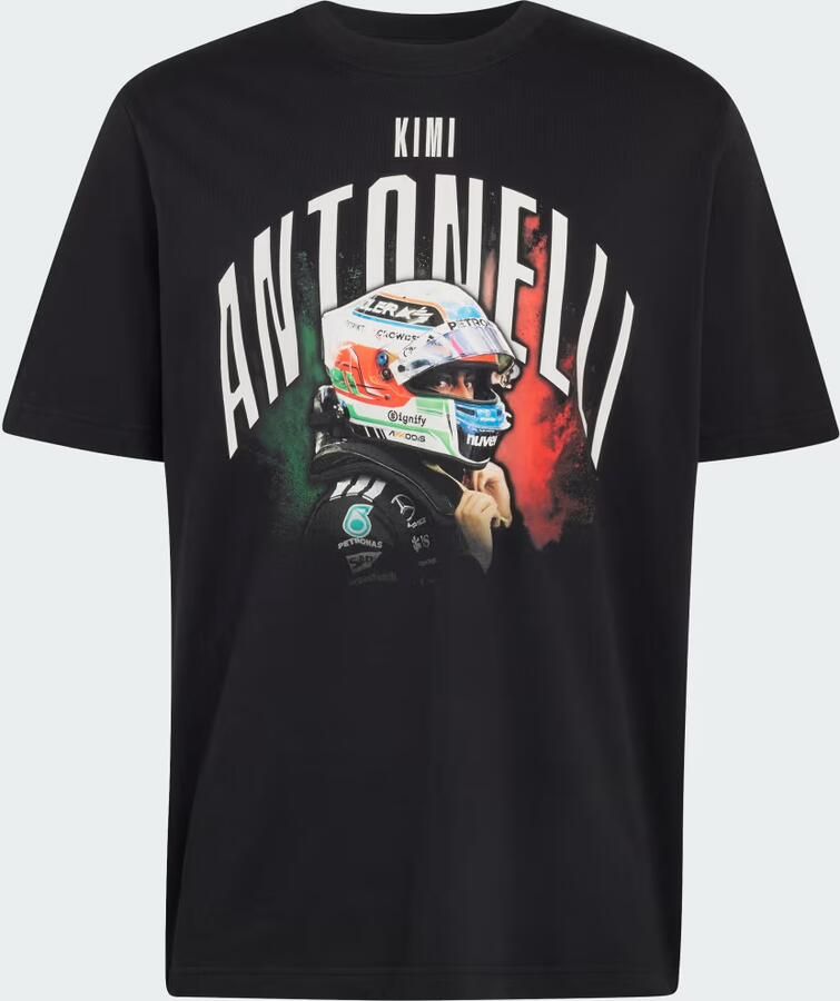 Adidas MERCEDES AMG PETRONAS FORMULA 1 TEAM KIMI ANTONELLI GRAPHIC T-SHIRT - Foto 3