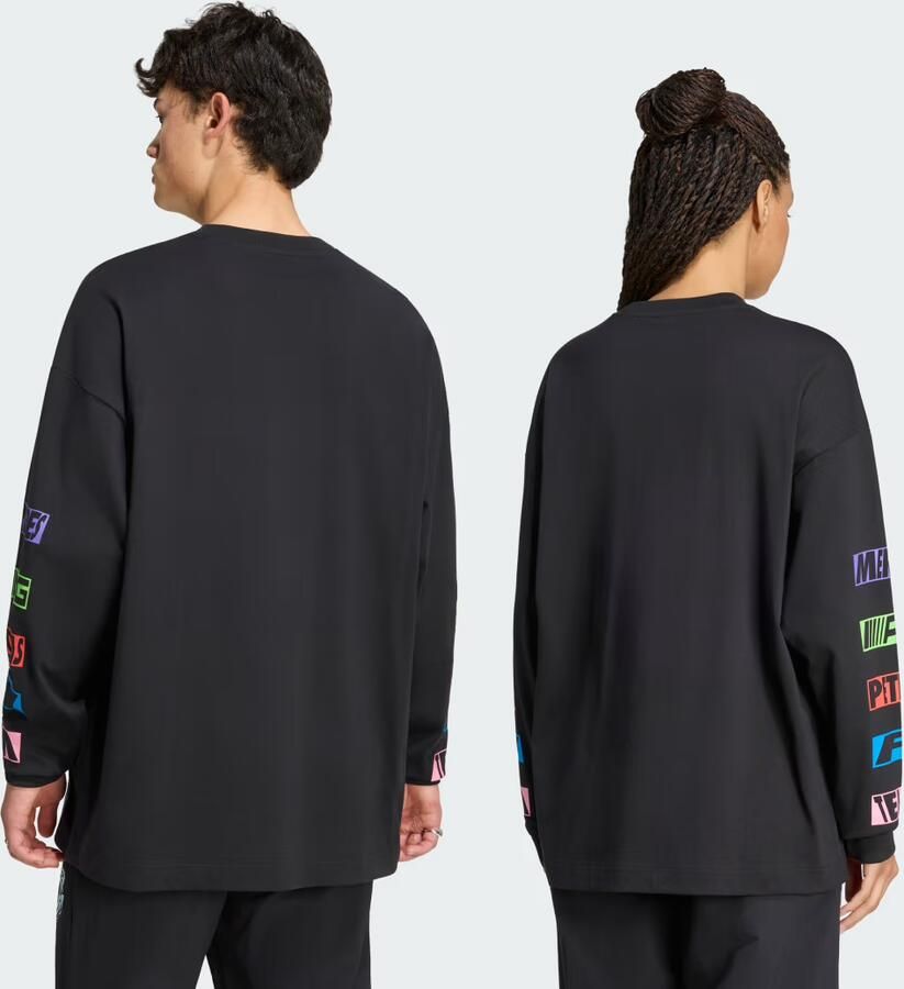 Adidas MERCEDES AMG PETRONAS FORMULA 1 TEAM LIGHTS ON LONGSLEEVE - Foto 2