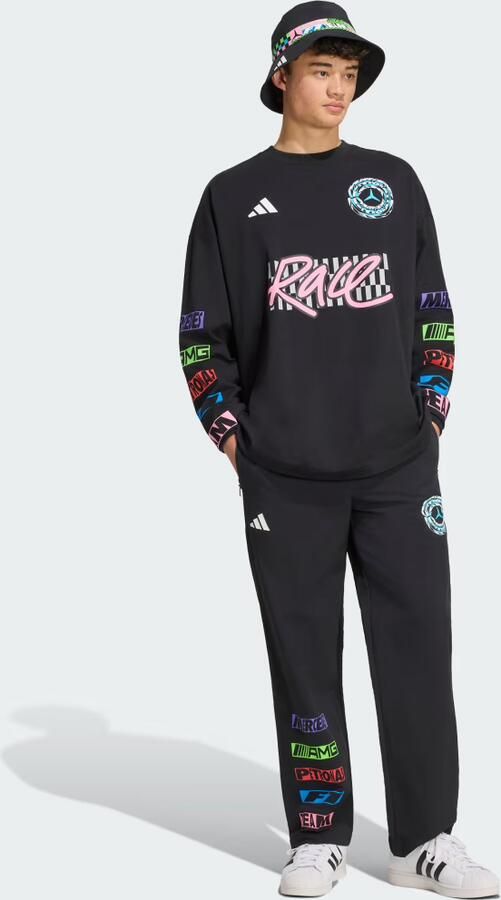 Adidas MERCEDES AMG PETRONAS FORMULA 1 TEAM LIGHTS ON LONGSLEEVE - Foto 4