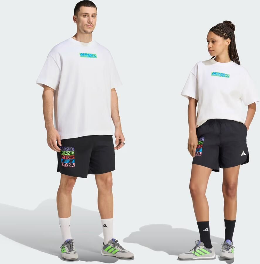 Adidas MERCEDES AMG PETRONAS FORMULA 1 TEAM LIGHTS ON SHORT