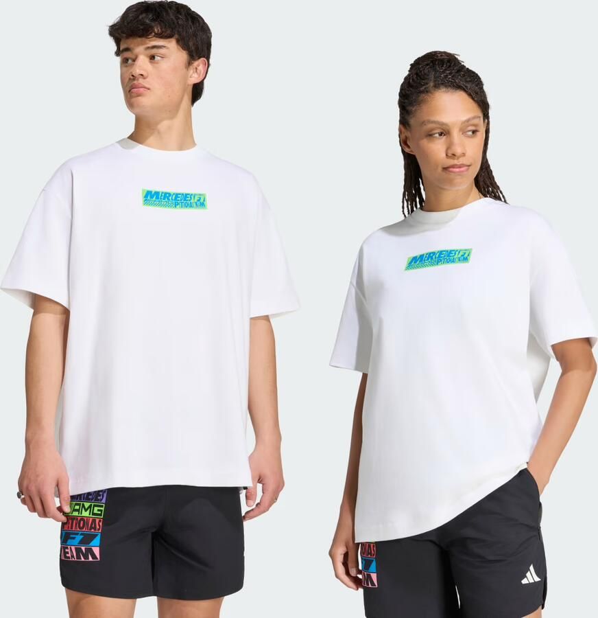 Adidas MERCEDES AMG PETRONAS FORMULA 1 TEAM LIGHTS ON T-SHIRT - Foto 2