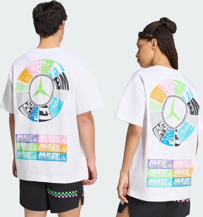 Adidas MERCEDES AMG PETRONAS FORMULA 1 TEAM LIGHTS ON T-SHIRT - Foto 3