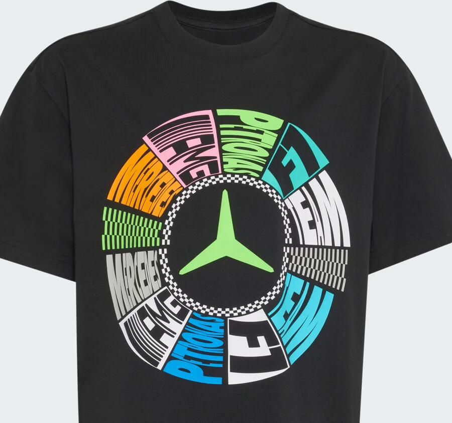 Adidas MERCEDES AMG PETRONAS FORMULA 1 TEAM LIGHTS ON T-SHIRT - Foto 2