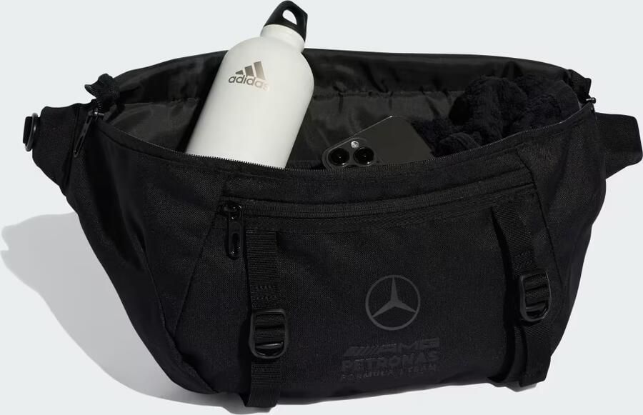 Adidas MERCEDES AMG PETRONAS FORMULA 1 TEAM LIGHTS OUT CROSS-BODY tas - Foto 4