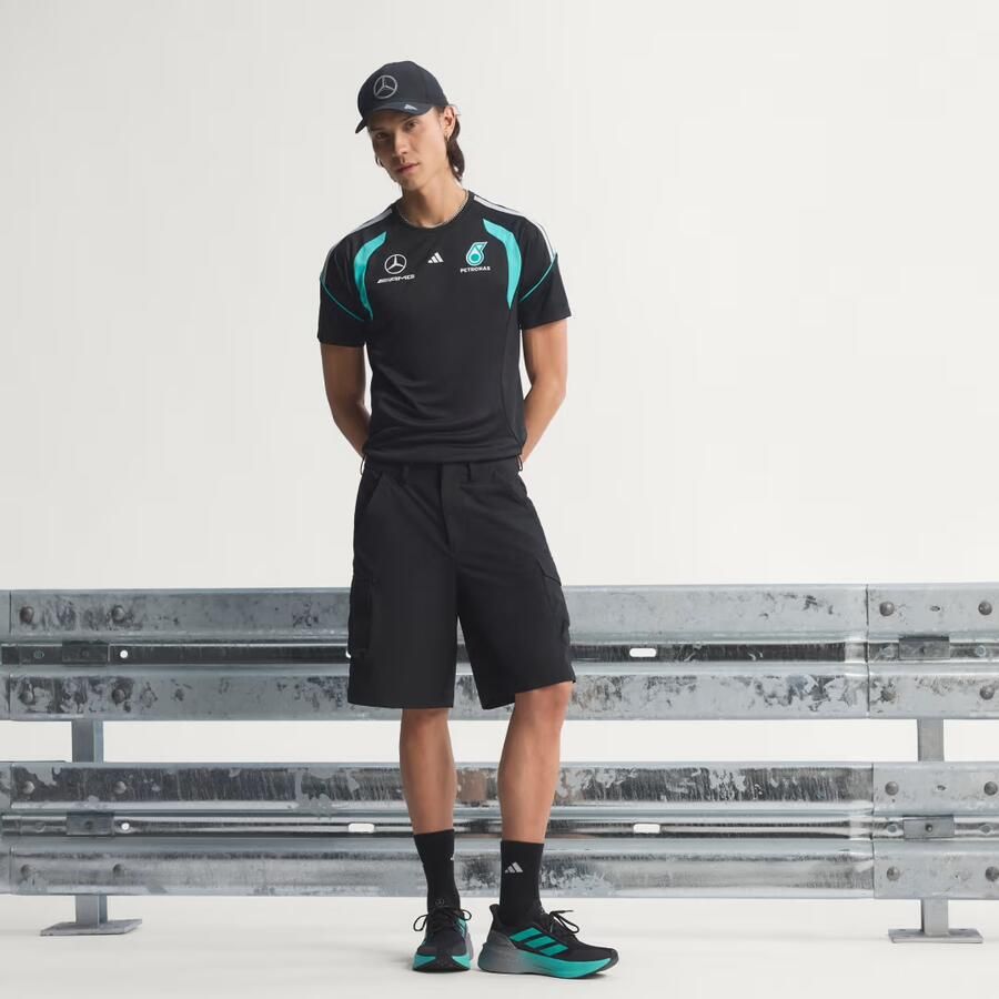 Adidas MERCEDES AMG PETRONAS FORMULA 1 TEAM MECHANICS SHORT - Foto 5