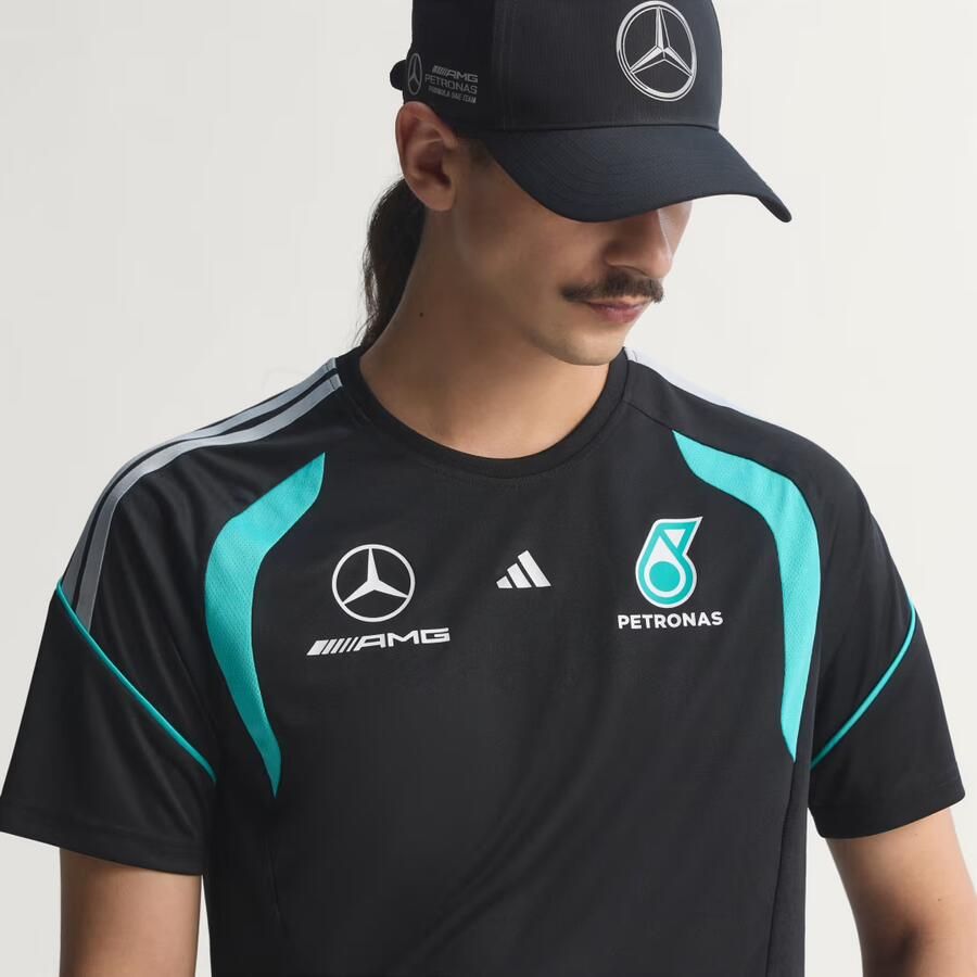 Adidas MERCEDES AMG PETRONAS FORMULA 1 TEAM MONTEURSSHIRT - Foto 4