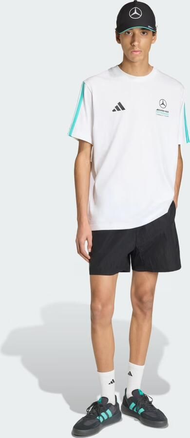 Adidas MERCEDES AMG PETRONAS FORMULA 1 TEAM NIGHT WOVEN SHORT - Foto 5