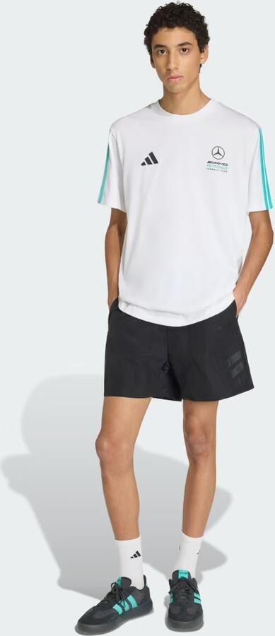 Adidas MERCEDES AMG PETRONAS FORMULA 1 TEAM NIGHT WOVEN SHORT - Foto 6