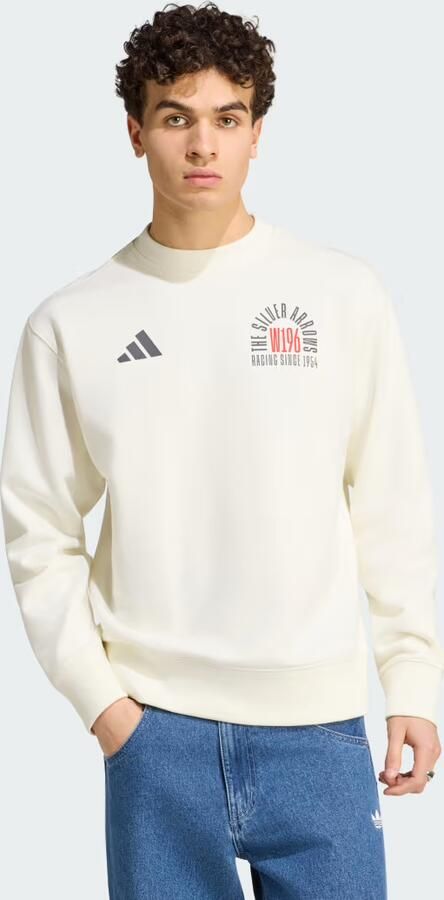 Adidas MERCEDES AMG PETRONAS FORMULA 1 TEAM SILVER ARROWS 1955 SWEATSHIRT