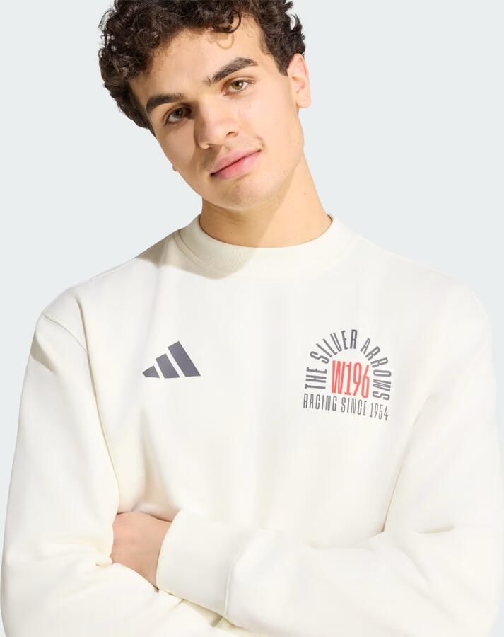 Adidas MERCEDES AMG PETRONAS FORMULA 1 TEAM SILVER ARROWS 1955 SWEATSHIRT - Foto 2