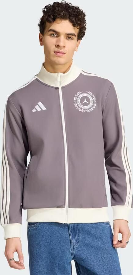 Adidas MERCEDES AMG PETRONAS FORMULA 1 TEAM SILVER ARROWS ICON SPORTJACK MANNEN