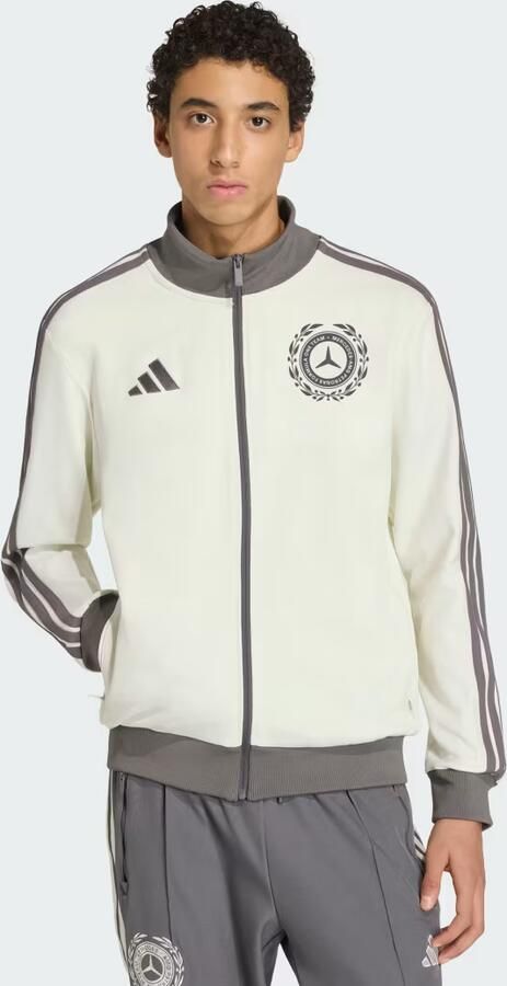 Adidas MERCEDES AMG PETRONAS FORMULA 1 TEAM SILVER ARROWS ICON SPORTJACK MANNEN