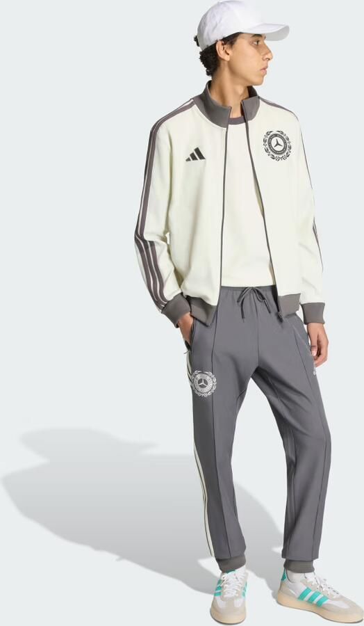 Adidas MERCEDES AMG PETRONAS FORMULA 1 TEAM SILVER ARROWS ICON SPORTJACK MANNEN - Foto 4