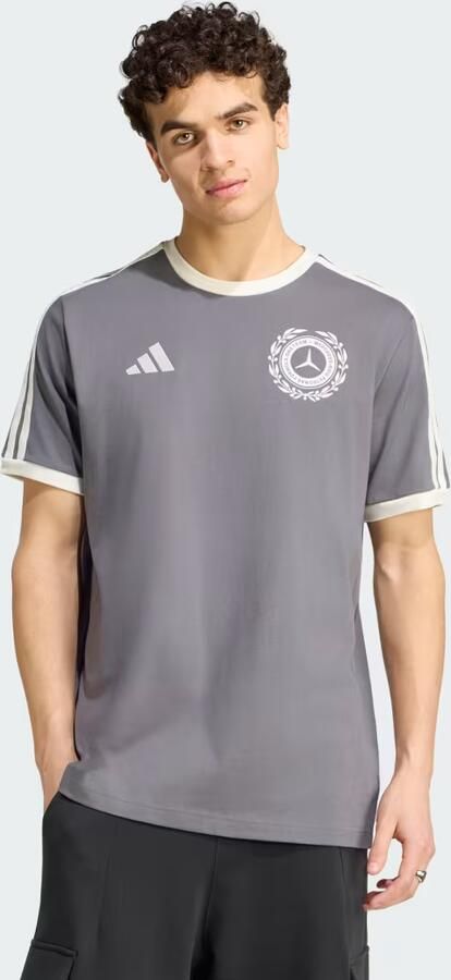 Adidas MERCEDES AMG PETRONAS FORMULA 1 TEAM SILVER ARROWS ICON T-SHIRT MANNEN