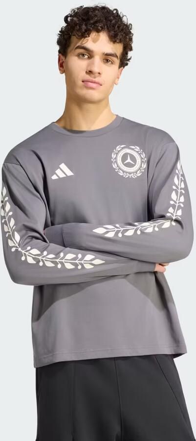 Adidas MERCEDES AMG PETRONAS FORMULA 1 TEAM SILVER ARROWS LONGSLEEVE - Foto 6