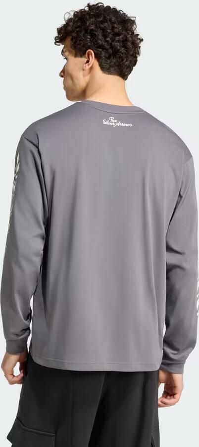 Adidas MERCEDES AMG PETRONAS FORMULA 1 TEAM SILVER ARROWS LONGSLEEVE - Foto 5