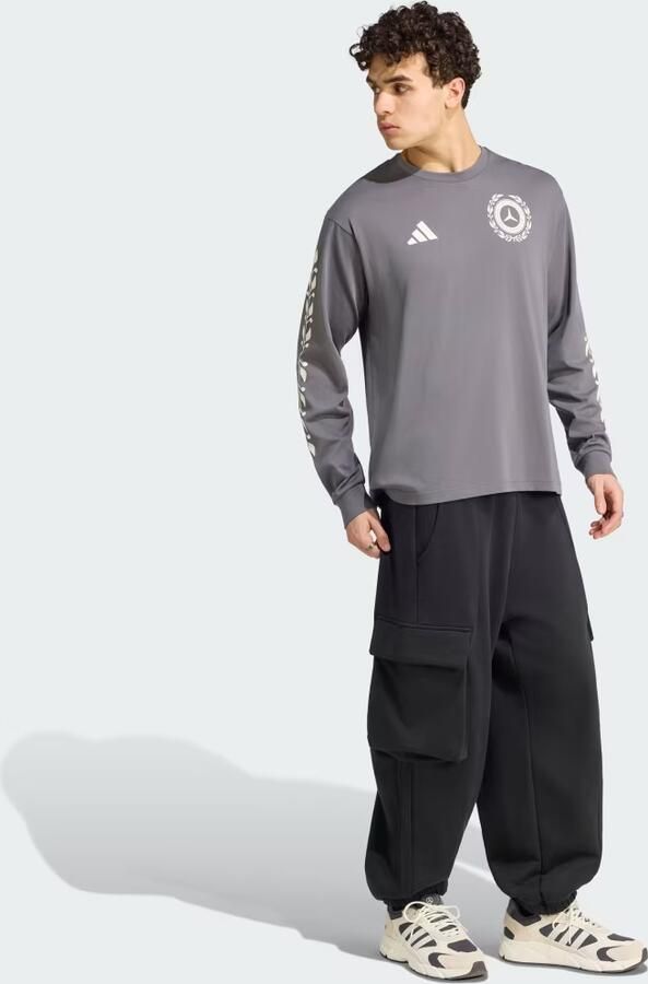 Adidas MERCEDES AMG PETRONAS FORMULA 1 TEAM SILVER ARROWS LONGSLEEVE - Foto 4