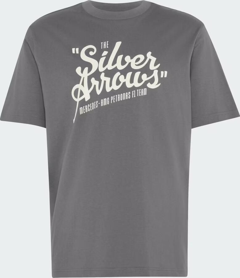 Adidas MERCEDES AMG PETRONAS FORMULA 1 TEAM SILVER ARROWS T-SHIRT 03 MEN - Foto 3