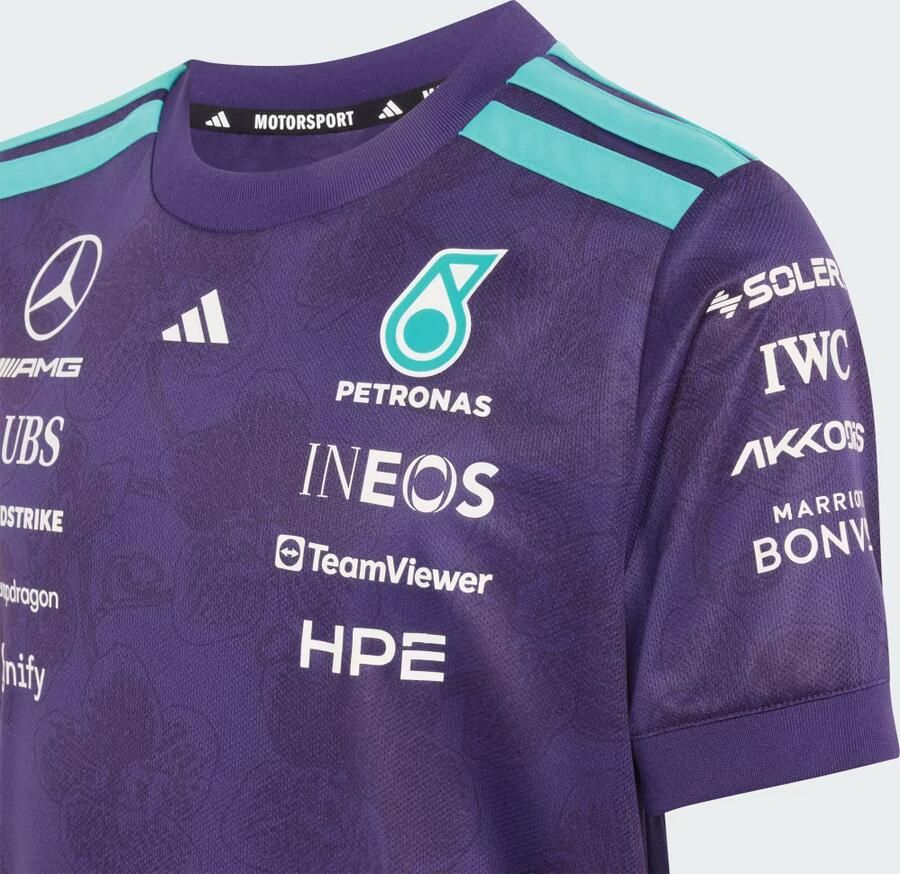 Adidas Mercedes AMG Petronas Formula 1 Team Vanda Bloom Coureursshirt - Foto 2