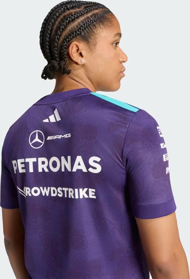 Adidas Mercedes AMG Petronas Formula 1 Team Vanda Bloom Coureursshirt - Foto 4
