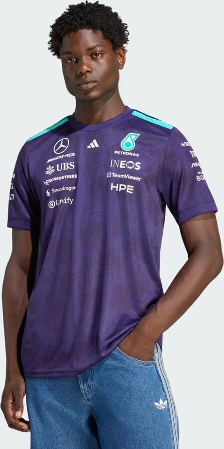 Adidas MERCEDES AMG PETRONAS FORMULA 1 TEAM VANDA BLOOM COUREURSSHIRT