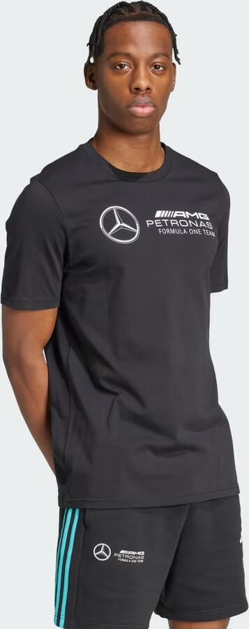 Adidas Mercedes AMG Petronas F1 DNA Graphic T-Shirt Zwart- Heren Zwart - Foto 5