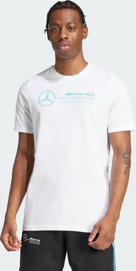 Adidas Mercedes AMG Petronas F1 DNA Graphic T-Shirt Wit- Heren Wit - Foto 6