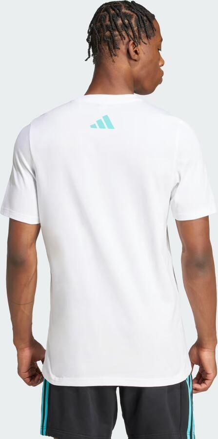 Adidas Mercedes AMG Petronas F1 DNA Graphic T-Shirt Wit- Heren Wit - Foto 4