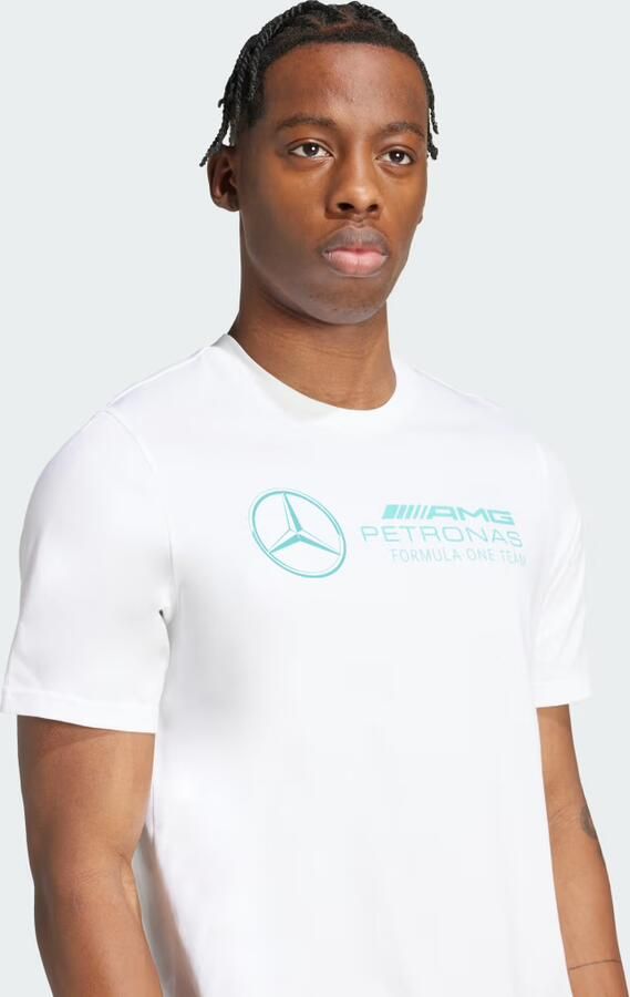 Adidas Mercedes AMG Petronas F1 DNA Graphic T-Shirt Wit- Heren Wit - Foto 2