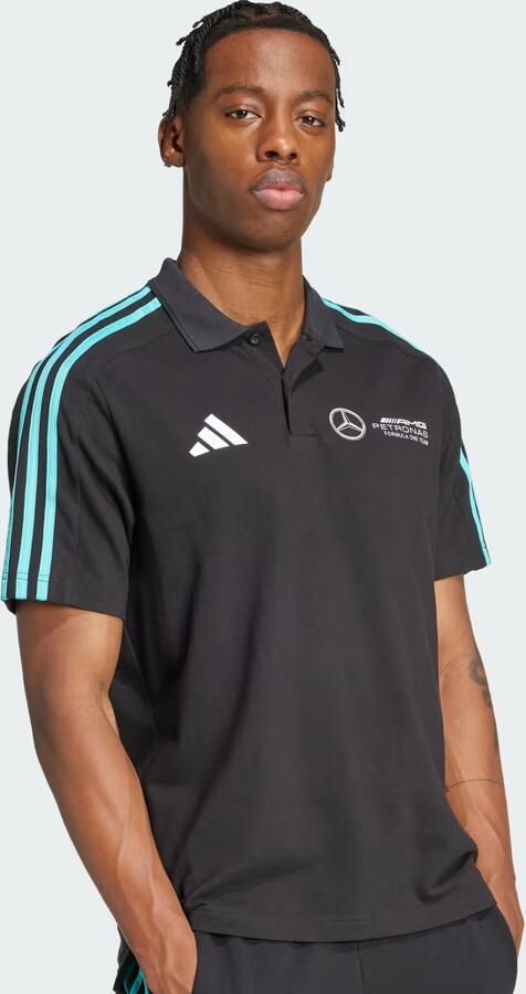 Adidas Performance Poloshirt MER DNA POLO M Mercedes AMG mannen motorsport - Foto 3