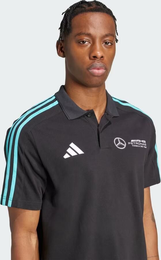 Adidas Performance Poloshirt MER DNA POLO M Mercedes AMG mannen motorsport - Foto 2