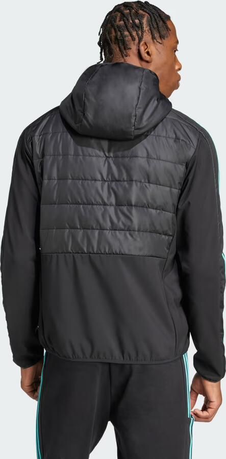 Adidas Mercedes AMG Petronas Formula One Team DNA Puffer Jack Zwart- Heren Zwart - Foto 4