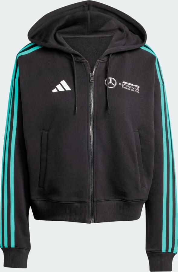 Adidas MERCEDES AMG PETRONAS FORMULA ONE TEAM DNA RITSHOODIE - Foto 3