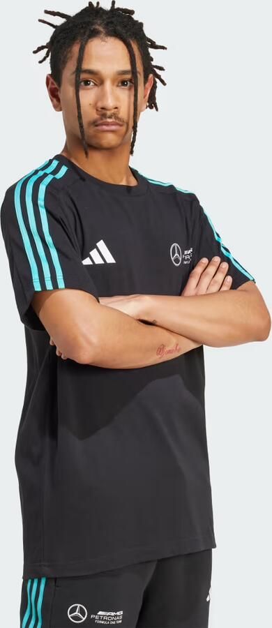 Adidas Performance T-shirt MER DNA TEE M Mercedes AMG mannen motorsport - Foto 4