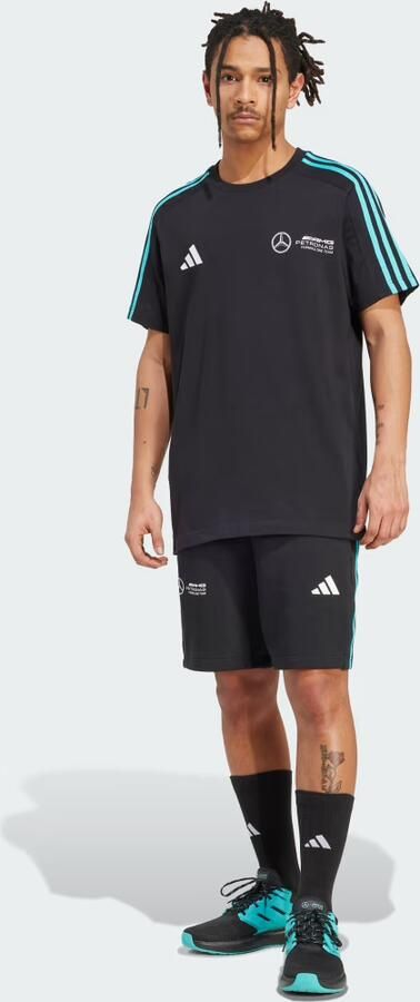 Adidas Performance T-shirt MER DNA TEE M Mercedes AMG mannen motorsport - Foto 5