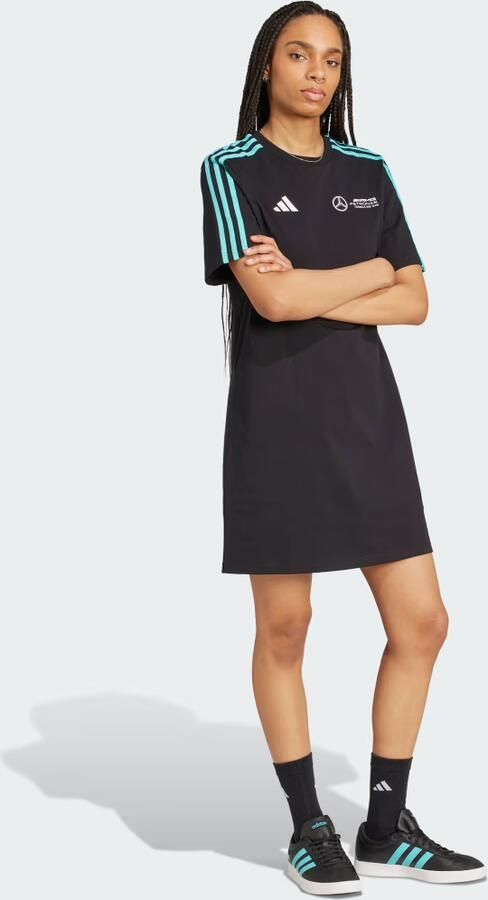 Adidas Mercedes AMG Petronas Formula One Team DNA T-shirtjurk - Foto 4
