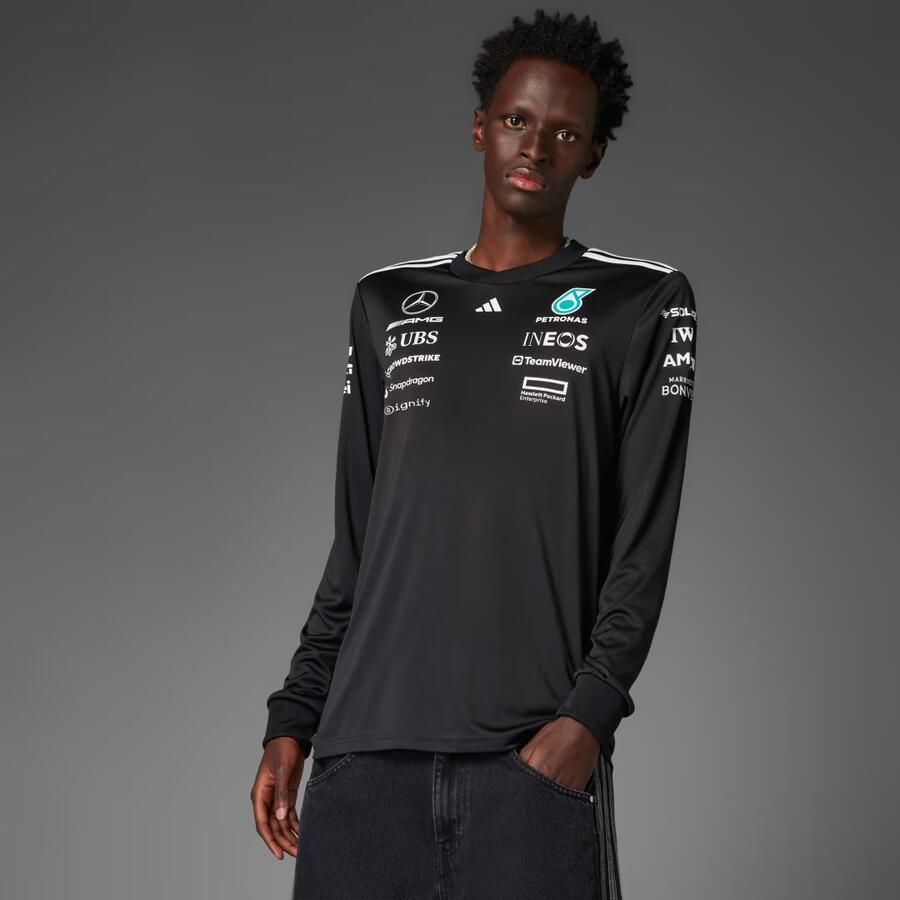 Adidas MERCEDES AMG PETRONAS FORMULA ONE TEAM DRIVER LONGSLEEVE