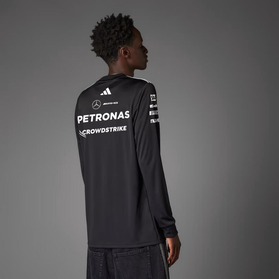 Adidas MERCEDES AMG PETRONAS FORMULA ONE TEAM DRIVER LONGSLEEVE - Foto 2