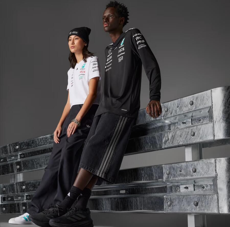 Adidas MERCEDES AMG PETRONAS FORMULA ONE TEAM DRIVER LONGSLEEVE - Foto 6