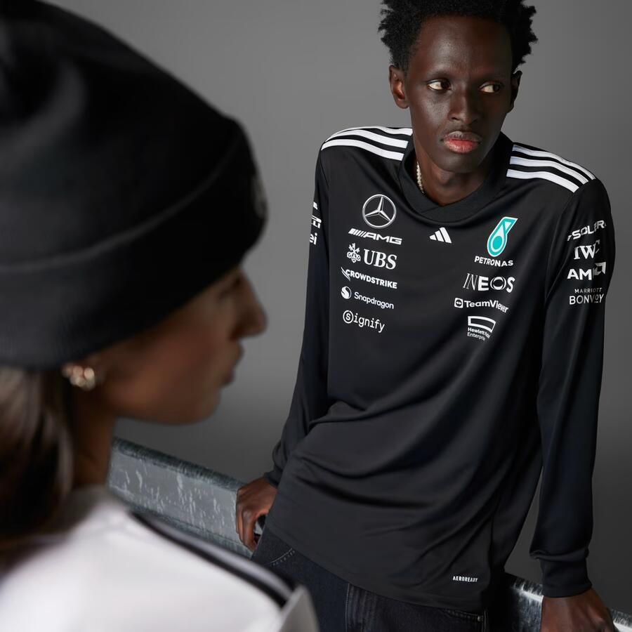 Adidas MERCEDES AMG PETRONAS FORMULA ONE TEAM DRIVER LONGSLEEVE - Foto 5