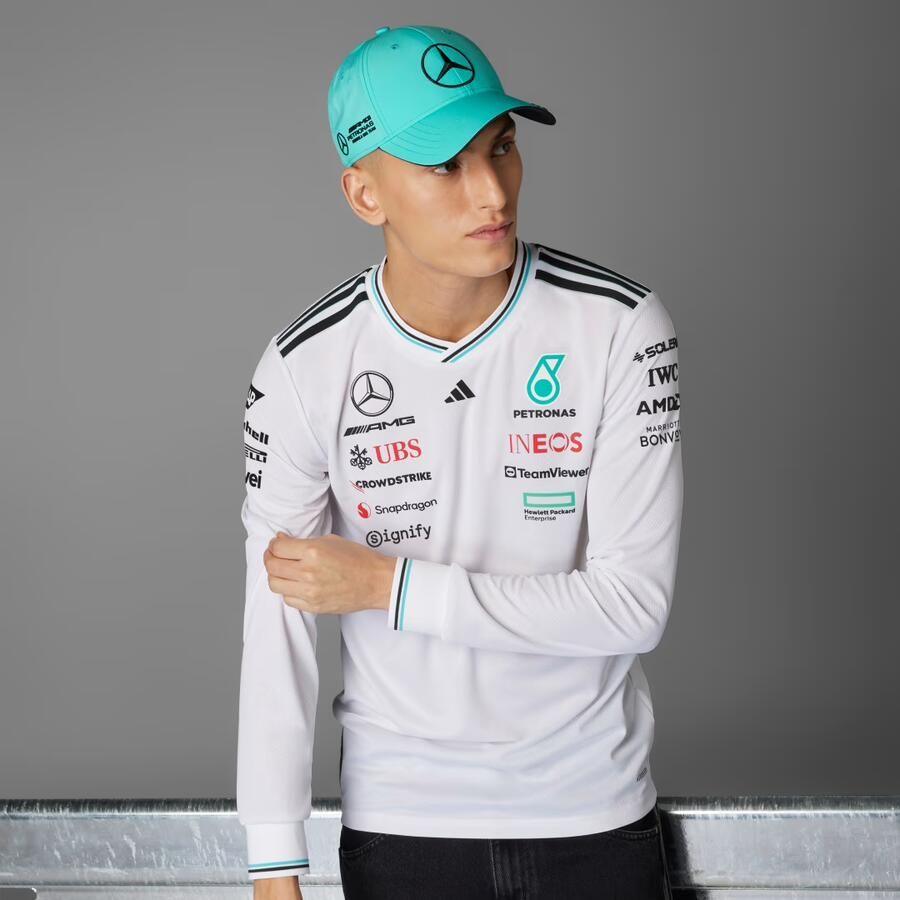 Adidas Mercedes AMG Petronas Formula One Team Driver Pet Turquoise