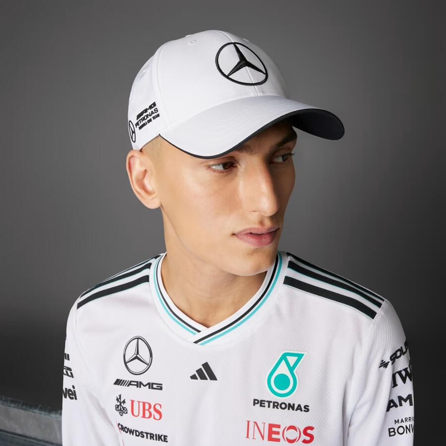 Adidas Mercedes AMG Petronas Formula One Team Driver Pet Wit - Foto 6
