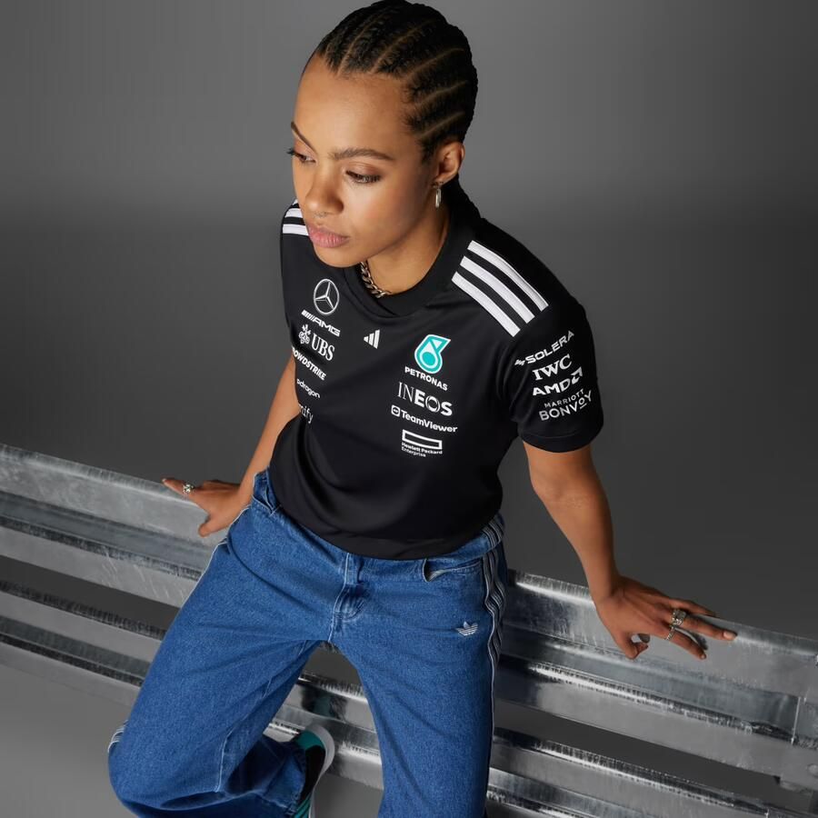Adidas MERCEDES AMG PETRONAS FORMULA ONE TEAM DRIVER SHIRT - Foto 5