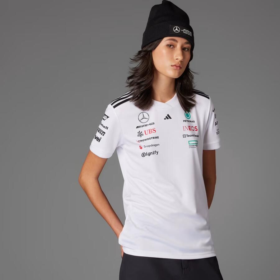 Adidas MERCEDES AMG PETRONAS FORMULA ONE TEAM DRIVER SHIRT