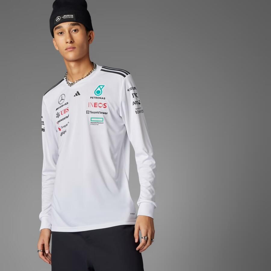 Adidas MERCEDES AMG PETRONAS FORMULA ONE TEAM DRIVER SHIRT