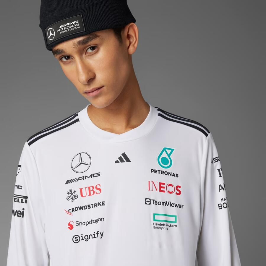 Adidas MERCEDES AMG PETRONAS FORMULA ONE TEAM DRIVER SHIRT - Foto 4