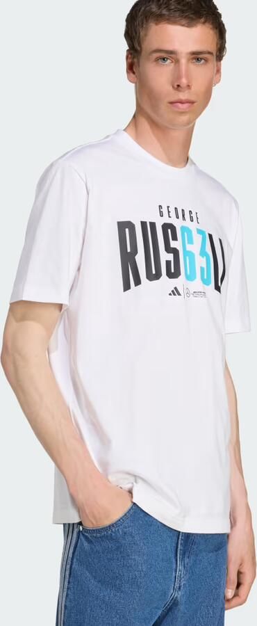 Adidas Mercedes AMG Petronas Formula One Team George Russell T-shirt - Foto 6