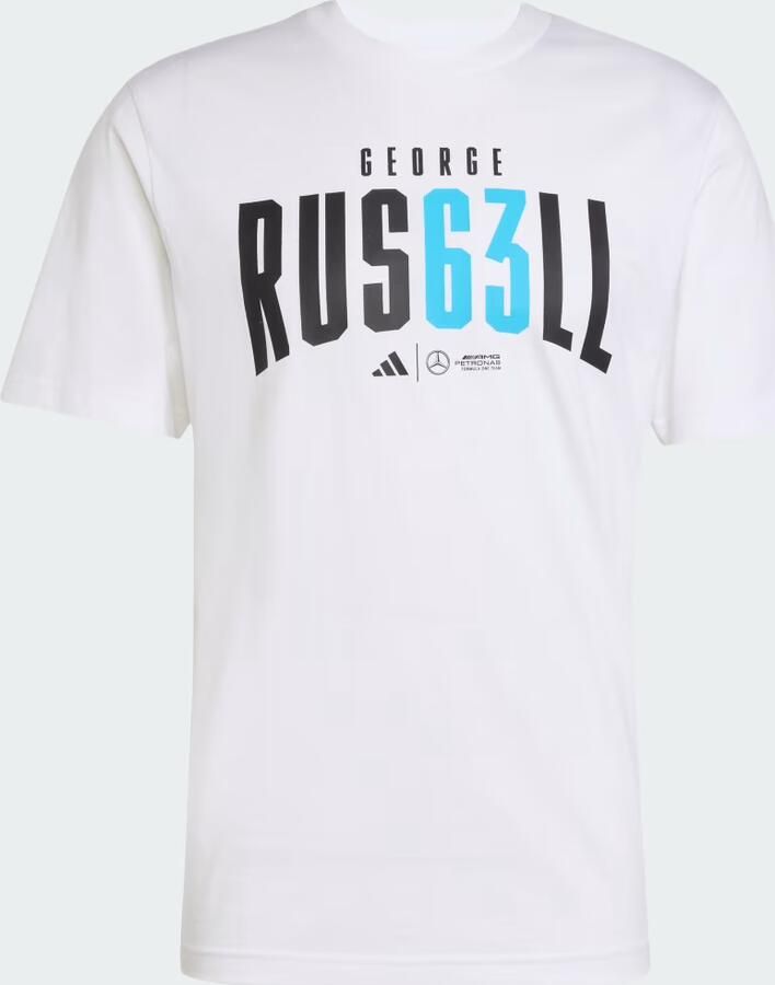 Adidas Mercedes AMG Petronas Formula One Team George Russell T-shirt - Foto 3