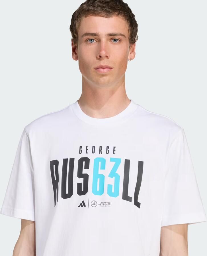 Adidas Mercedes AMG Petronas Formula One Team George Russell T-shirt - Foto 2